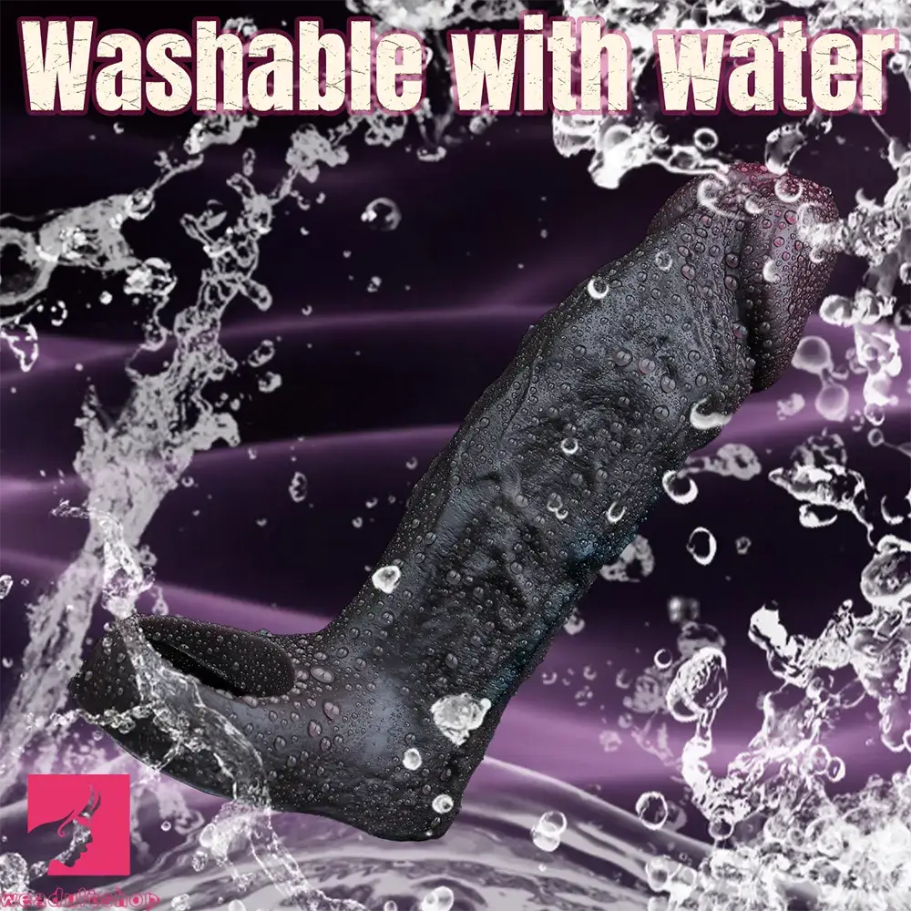 6.37in Skin-Tone Lifelike Skin Silicone Dildo Sleeve 18+ Adult Love Toy