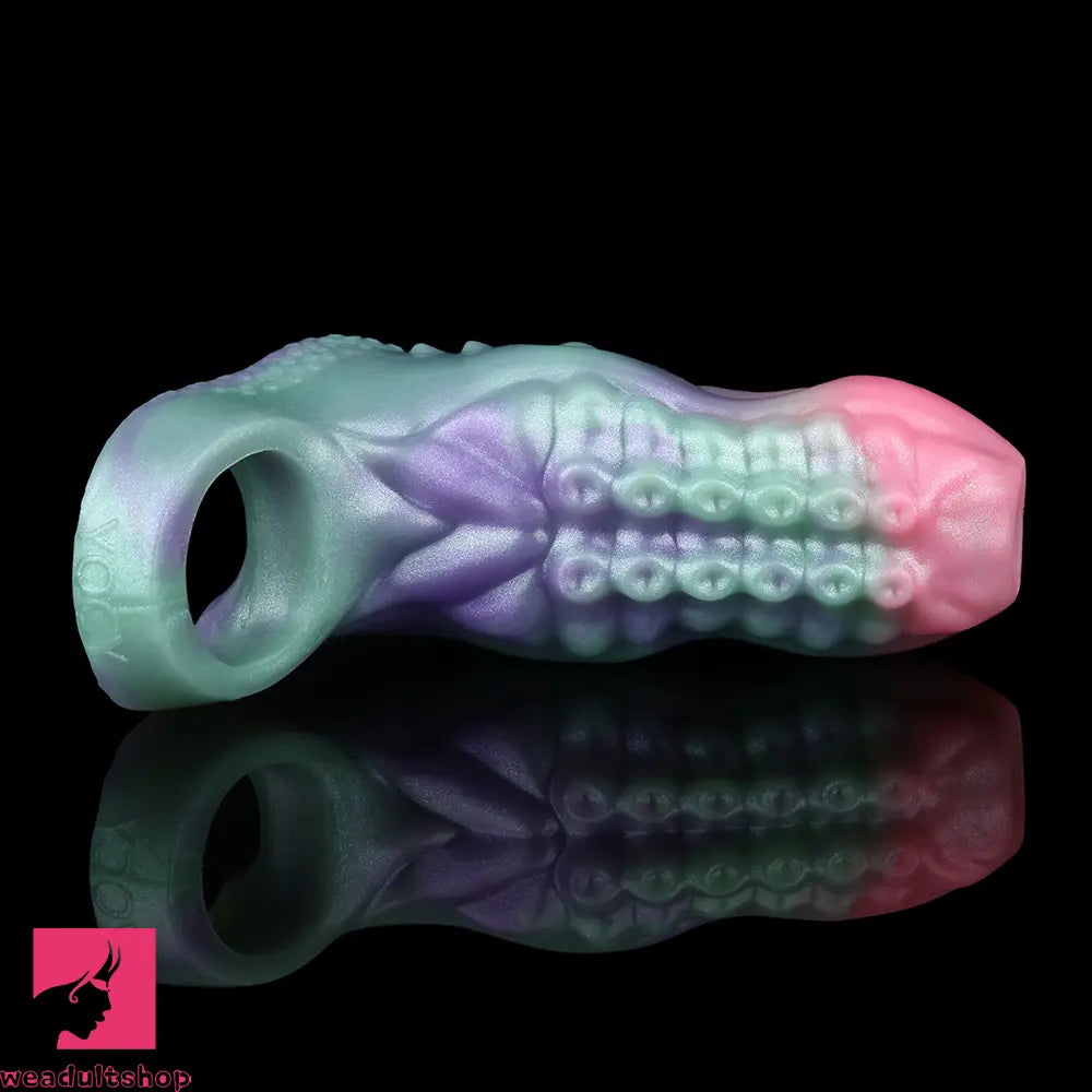 4.44in 4.92in Tendril Geist Odd Hollow Dildo Sleeve For Cock Extension