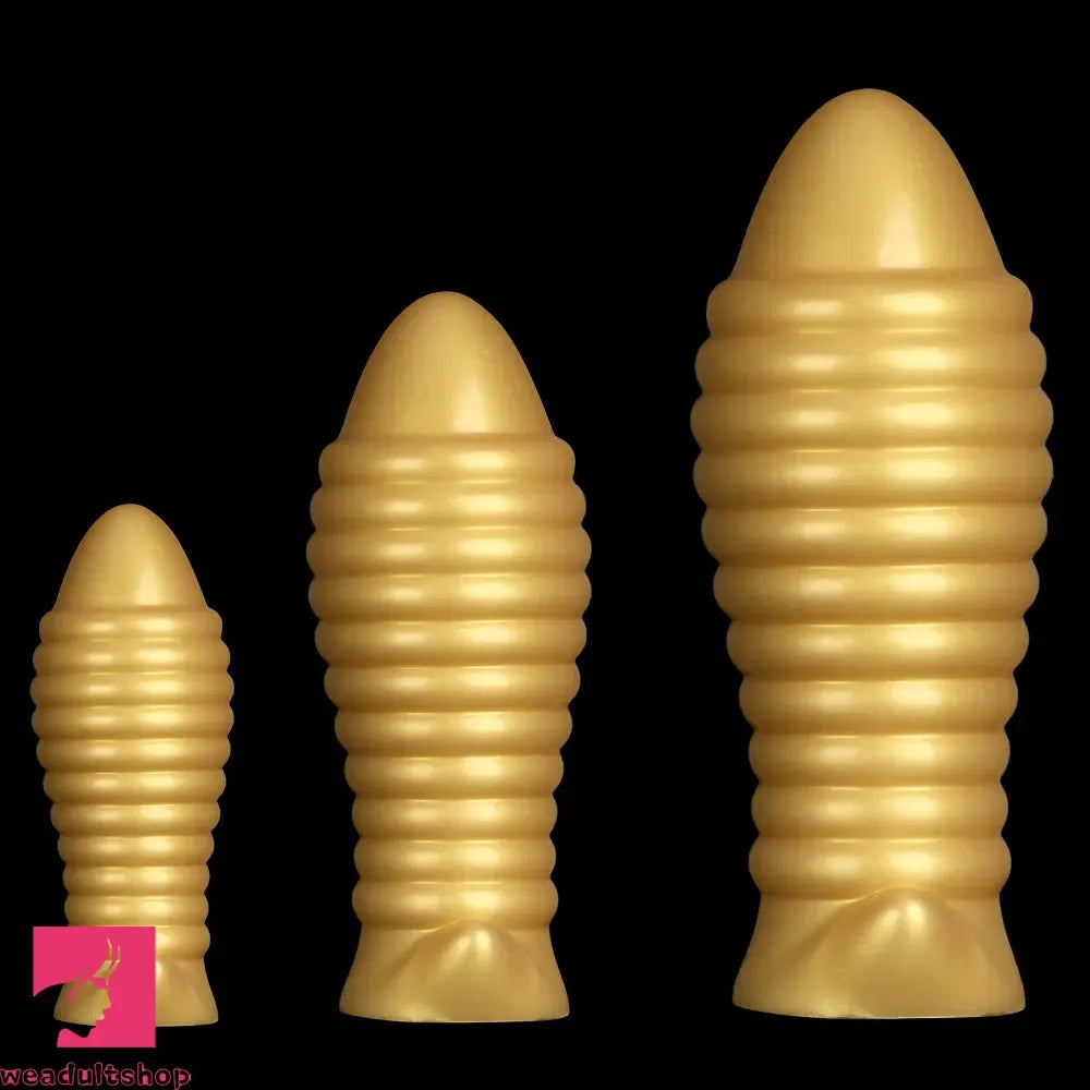 5.11in 7.08in 9.05in Dragon Egg Thread Silicone Soft Big Butt Cock Dildo