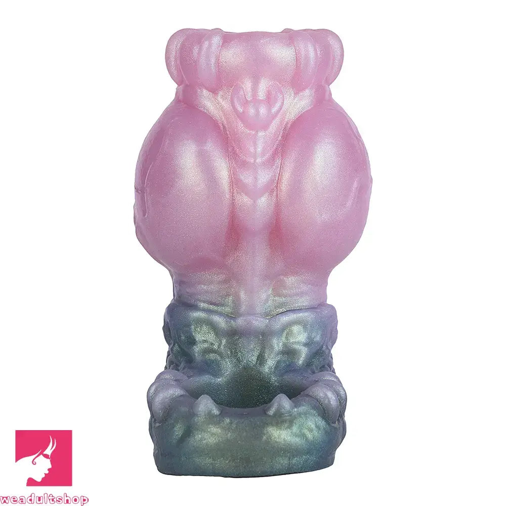 4.17in 4.84in 5.62in Monster Knot Cock Sleeve Dildo Hollow Male Penis