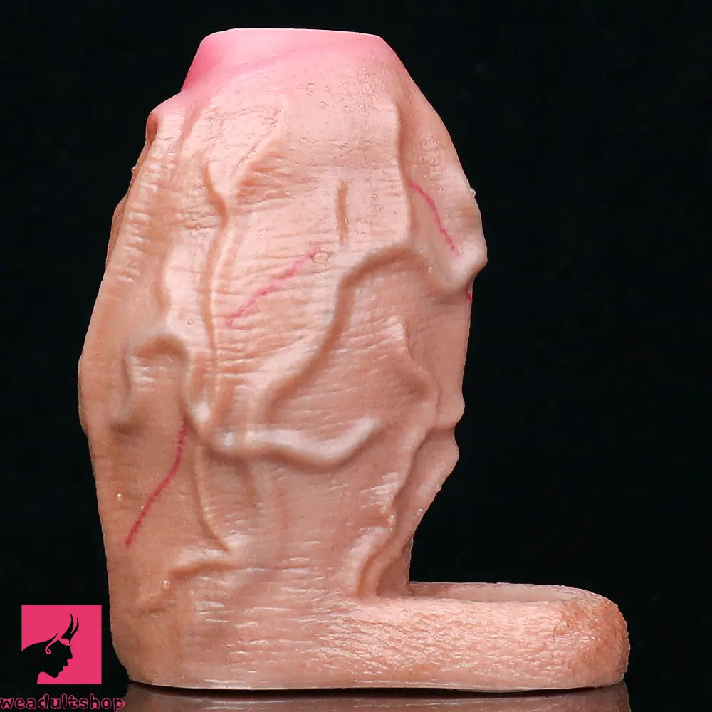 3.81in Realistic Penis Cock Dildo Sleeve Extender For Thicken Cock Toy