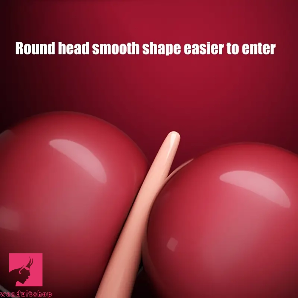 8.07in 9.84in TPE Big Cock Anal Plug Dilator Adults Intimate Dildo