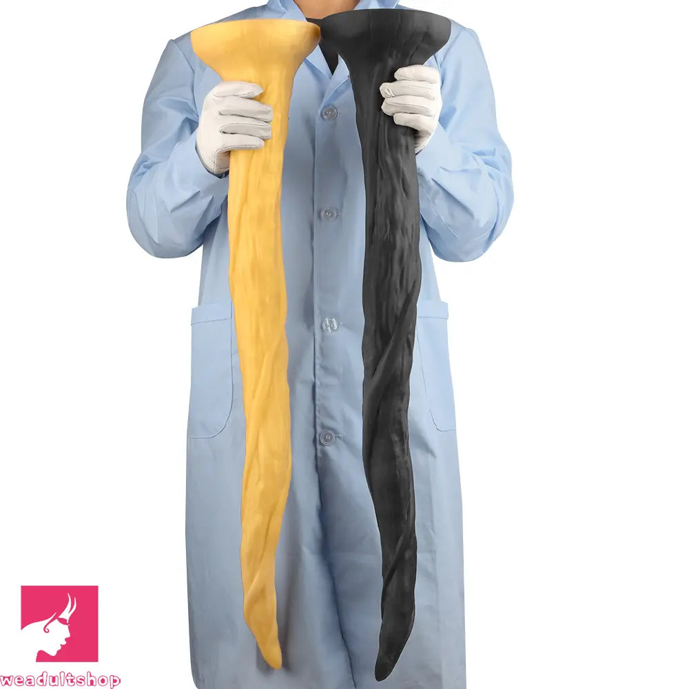 29.92in Super Long Deep Expansion Huge Silicone Butt Plug Dildo Penis Toy