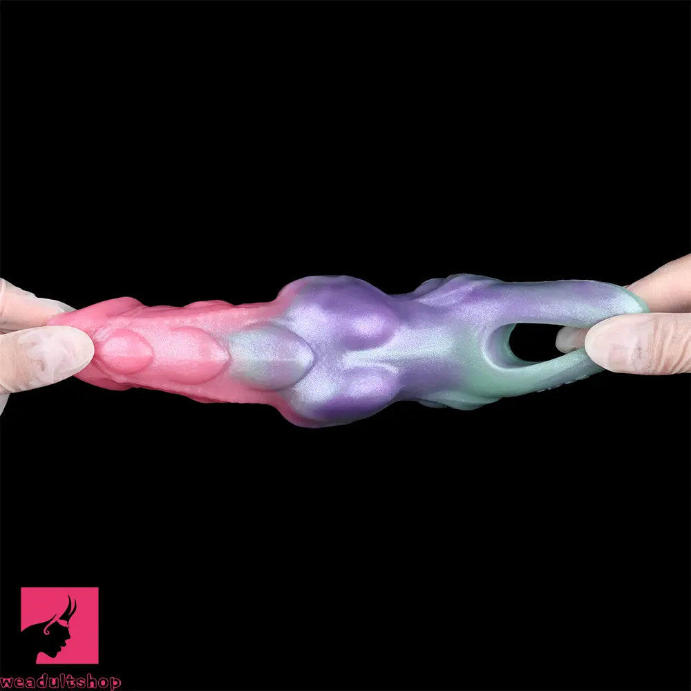5.9in Flesh Shell SHAZ-3006 Fantasy Hollow Dildo Sleeve For Cock Extension