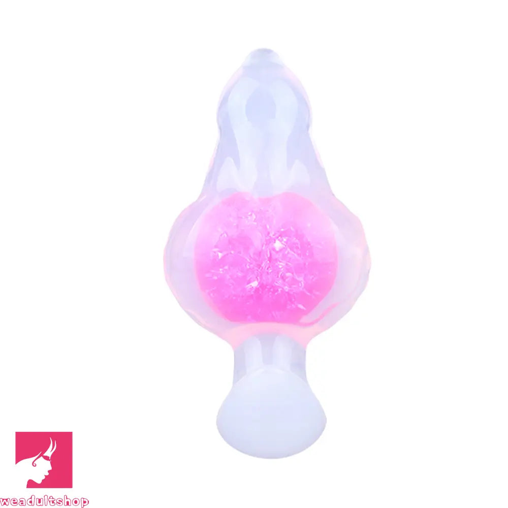 5.51in Luminous Silicone Anal Beads Dildo Anal Sex Toy For Women Sex
