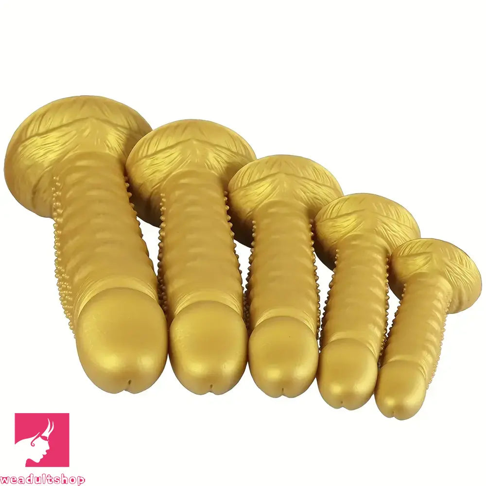 7.08in 8.66in 10.23in 11.81in 13.38in Spiky Particles Huge Dildo With Penis