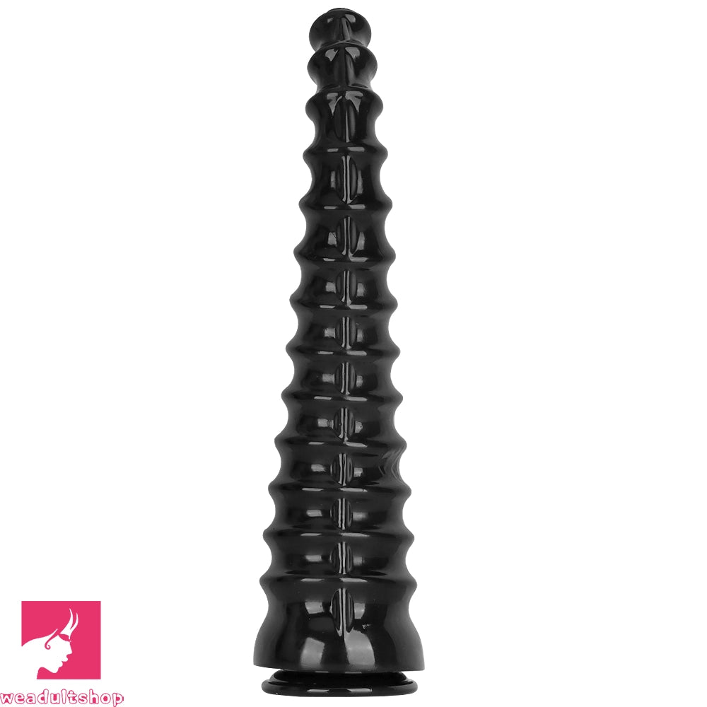 10.82in 13.38in 16.73in Super Large Black Anal Plug Dildo For Adult Women