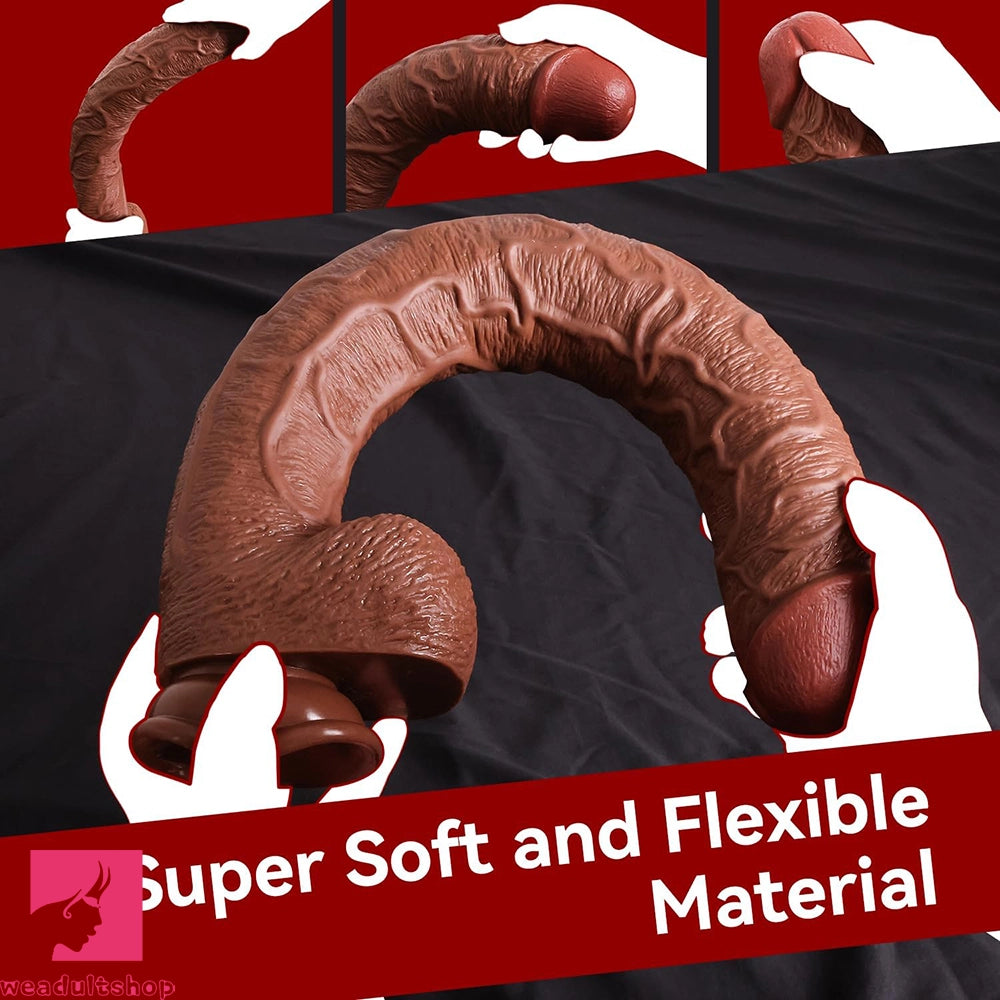 17in Super Long Huge Dildo Unisex Gode Dildo Clitoral Stimulator Phallus
