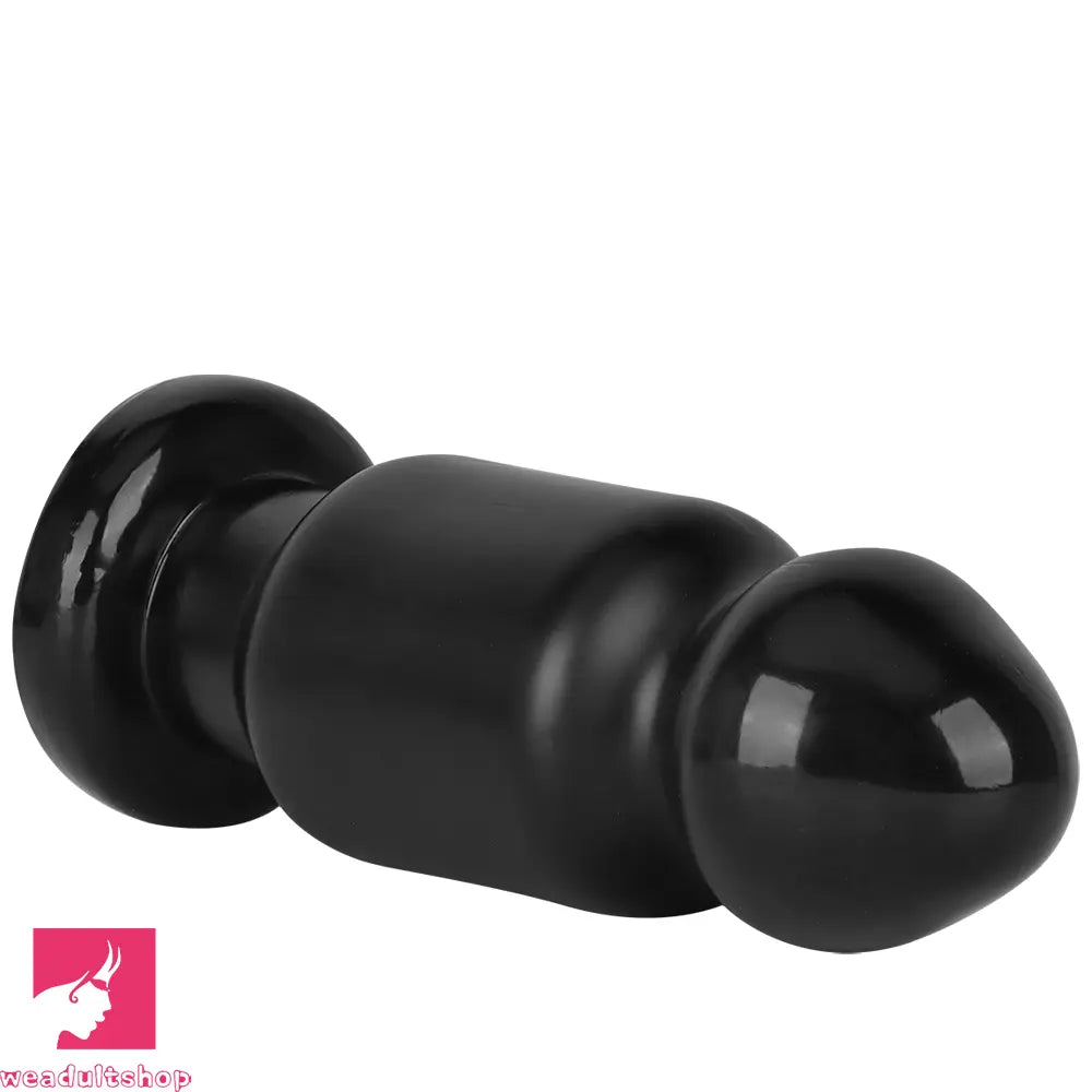 7.87in 11.22in Big Black Large PVC Anal Plug Dildo For Anal Expansion Love