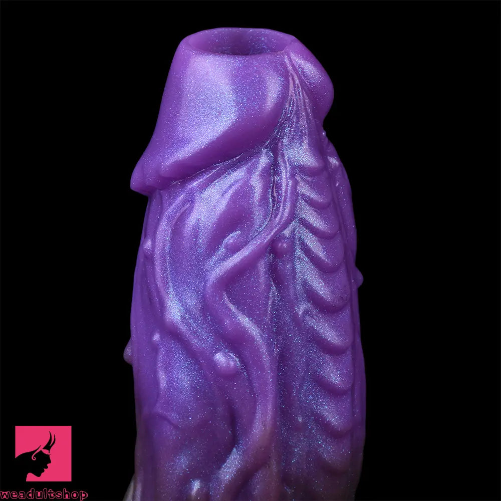 5.78in Beast Creature Fantasy Hollow Dildo Sleeve For Cock Enlargement