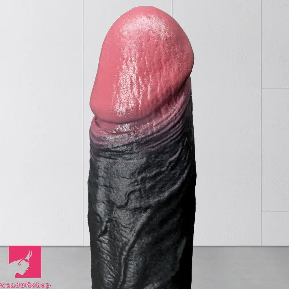 7.87in 10.03in 11.88in Dual Density Silicone Lifelike Big Dildo Love Dilator
