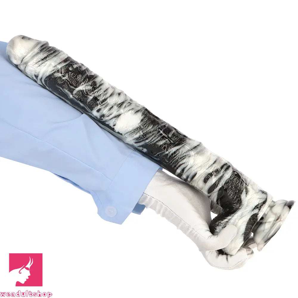 17in Super Large Long PVC Cock Dildo For Hands free Sex Female Orgasm