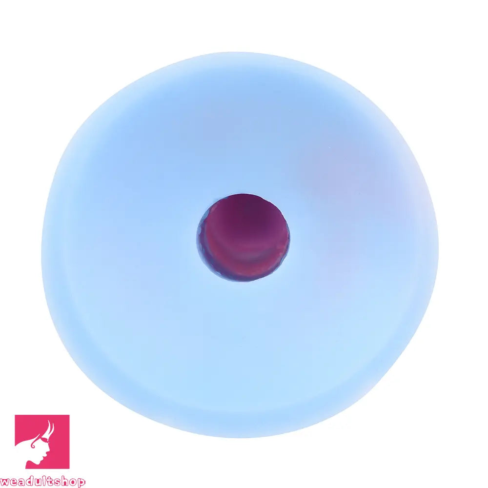 7.08in Odd Silicone Soft Squeeze Inflatable Alien Cock Dildo Self-Retreative