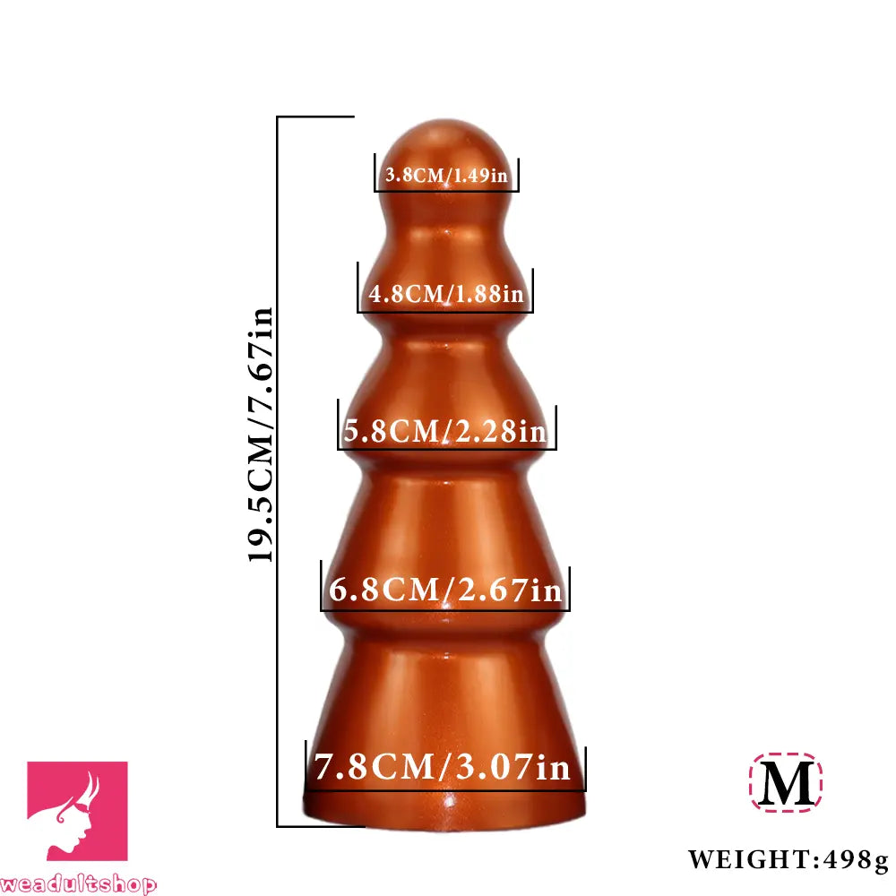 5.03in 7.67in 9.85in Odd Fantasy Butt Plug Dildo Suction Cup Adult For Couple