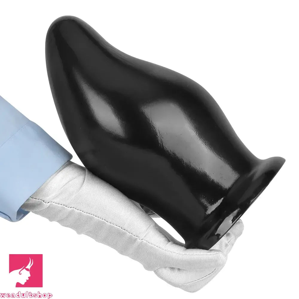 7.87in 9.44in PVC Black Anal Plug Thick Fat Big Dildo Cock With Suction Cup