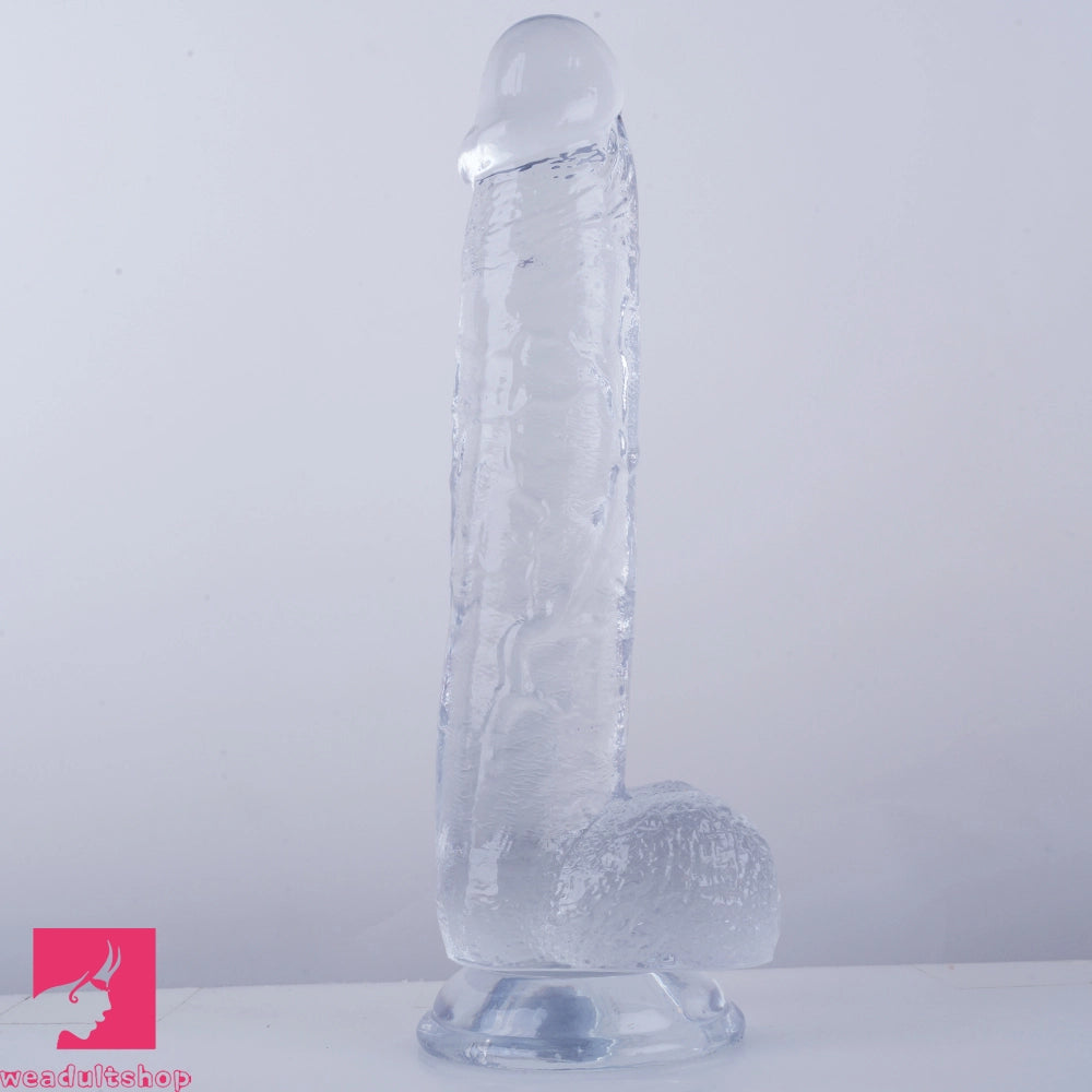 9.25in Prostate Massage Anus Dilator Vagina Big Real Dildo Masturbator