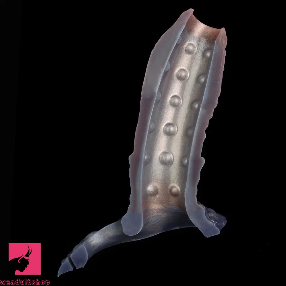 6.77in Tentacle Spiked Silicone Strap on Dildo Sleeve For Male Couples