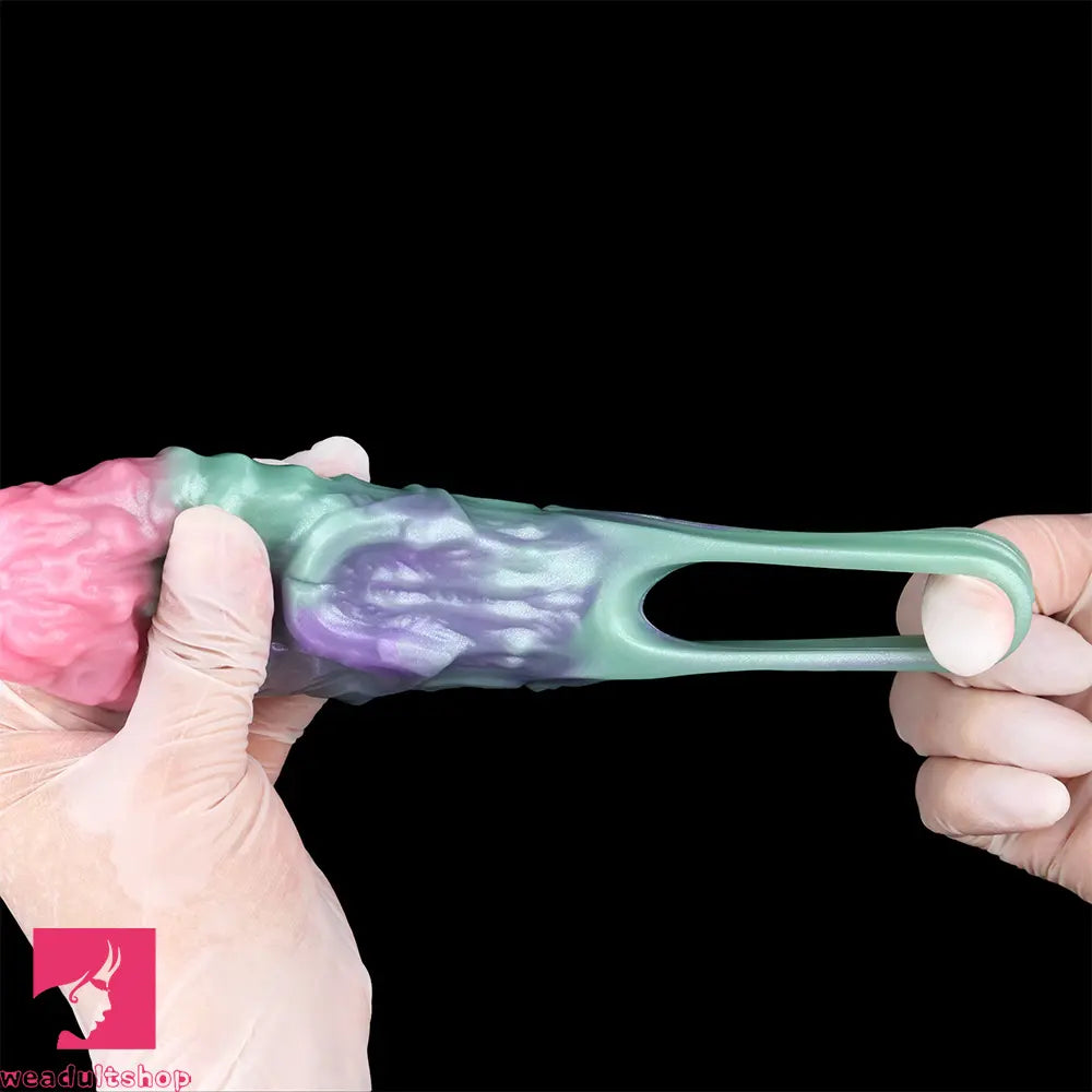 4.68in Crimson Sprout SHAZ-3015 Fantasy Hollow Dildo Sleeve Extension