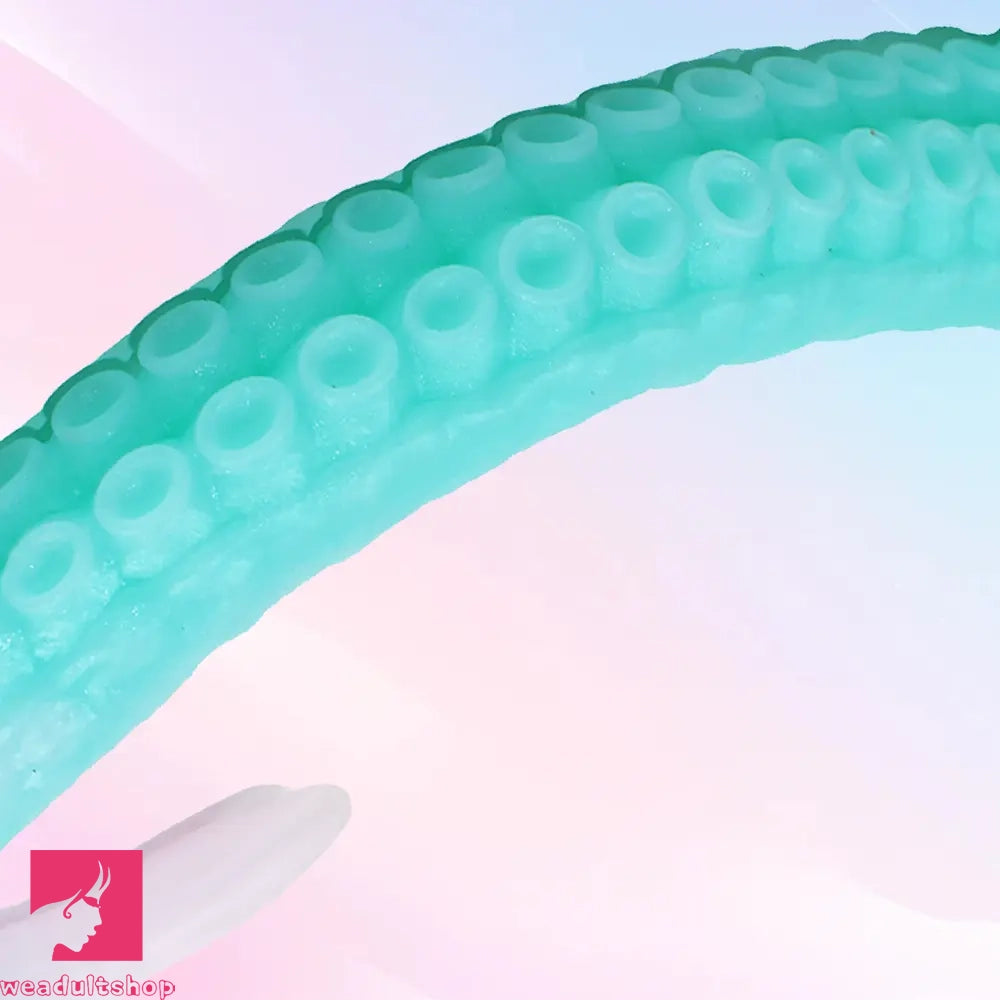 15.1in 17.3in Luminous Silicone Soft Long Big Tentacle Octopus Penis Dildo