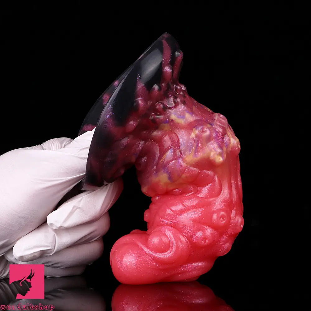 5.91in Fantasy Silicone Soft Monster Cock Dildo With Suction Cup Penis