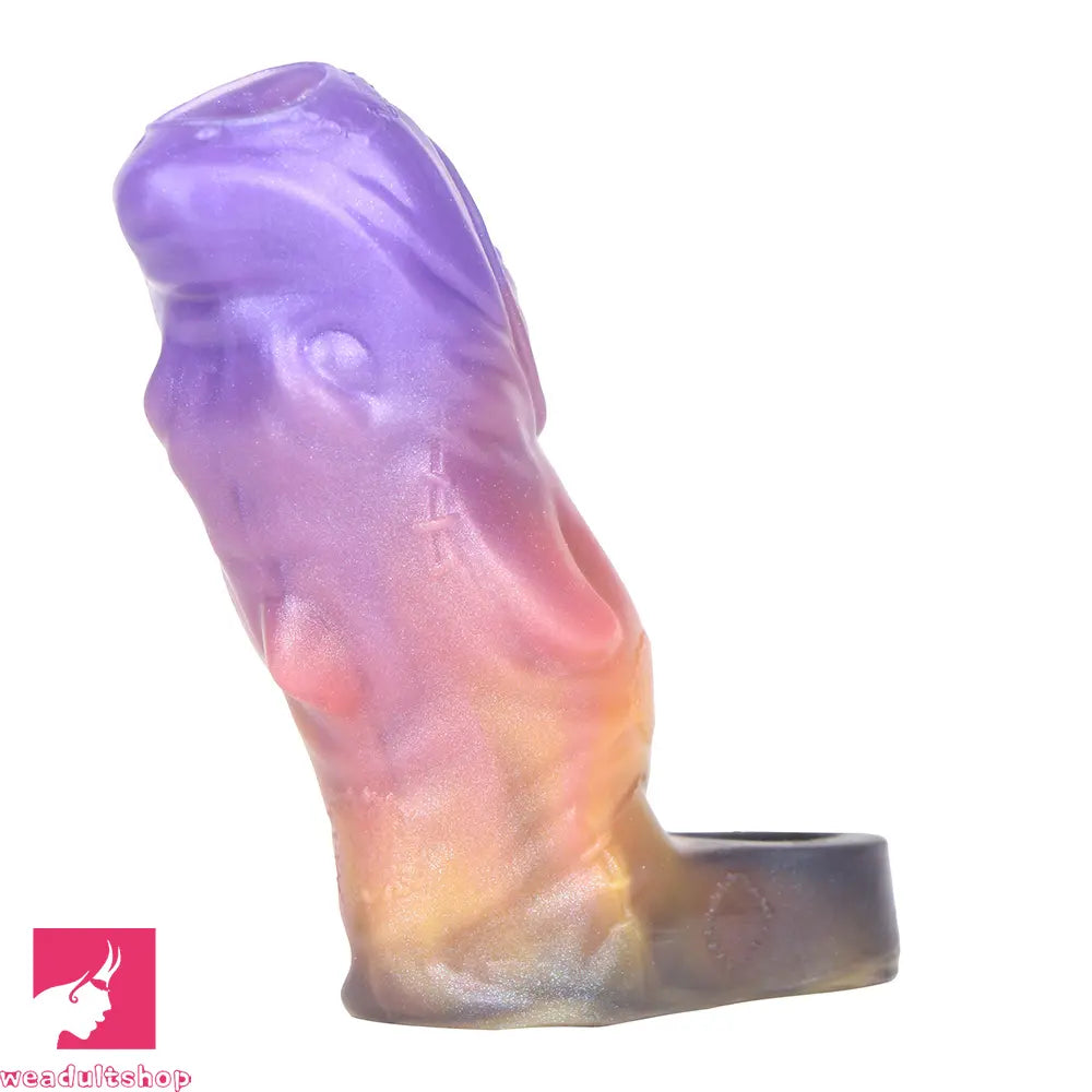 4.4in Shar Vorrfyn Fantasy Silicone Soft Dildo Sleeve Penis Extender