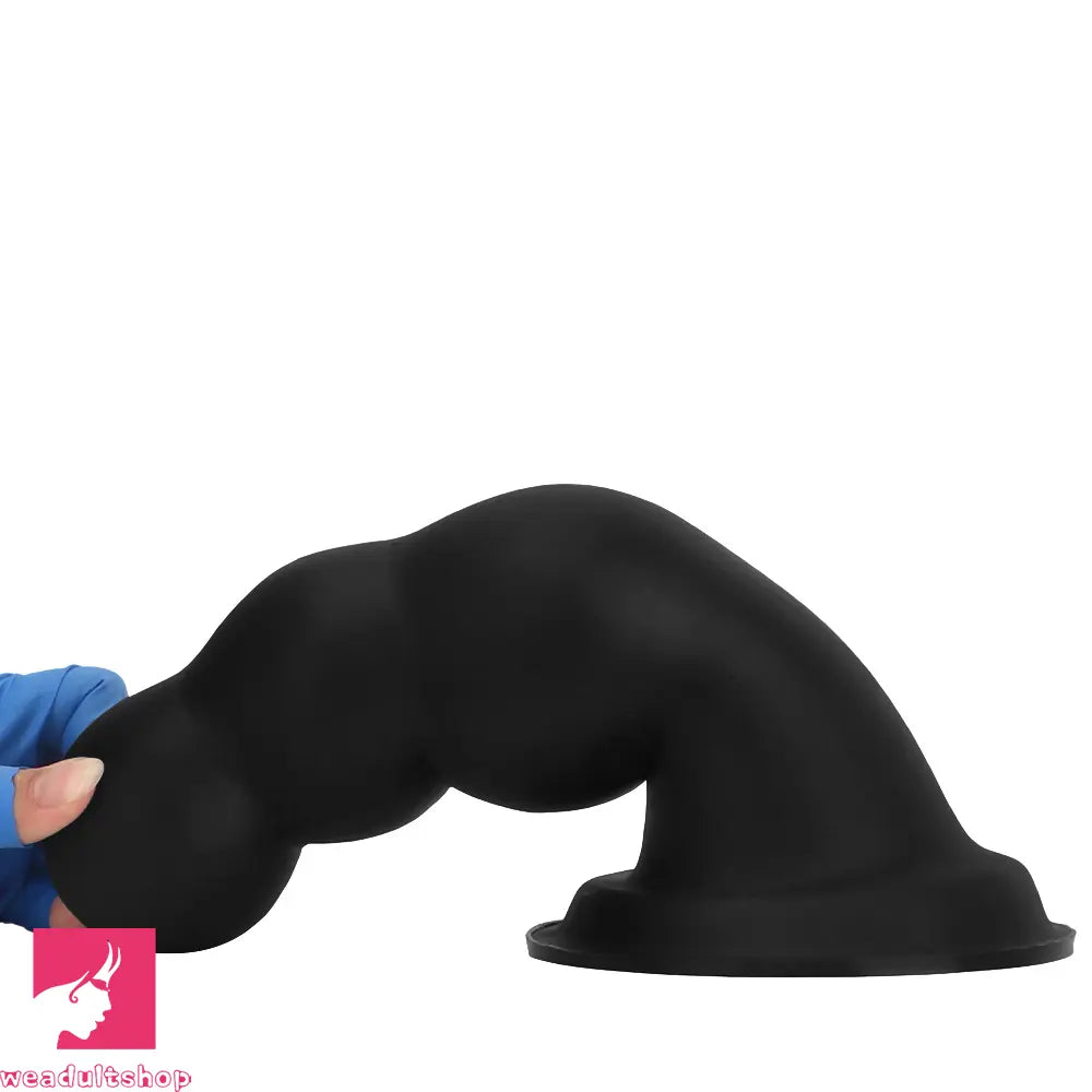 7.08in 8.85in 11.02in Soft Pull-bead Anal Plug Extra Large Thick Cock Dildo