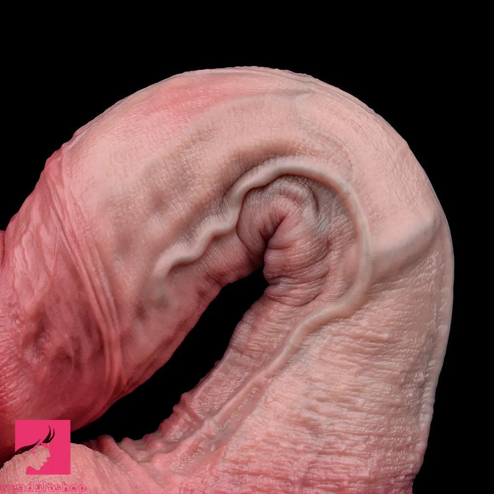 9.33in Couples Sex Game Soft Dual Density Silicone Ejaculating Dildo