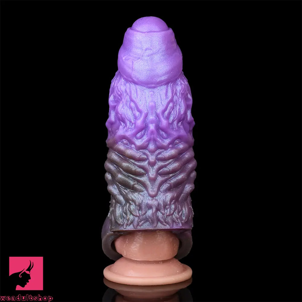 5.98in Dragon Beast Creature Fantasy Hollow Dildo Cock Odd Sleeve
