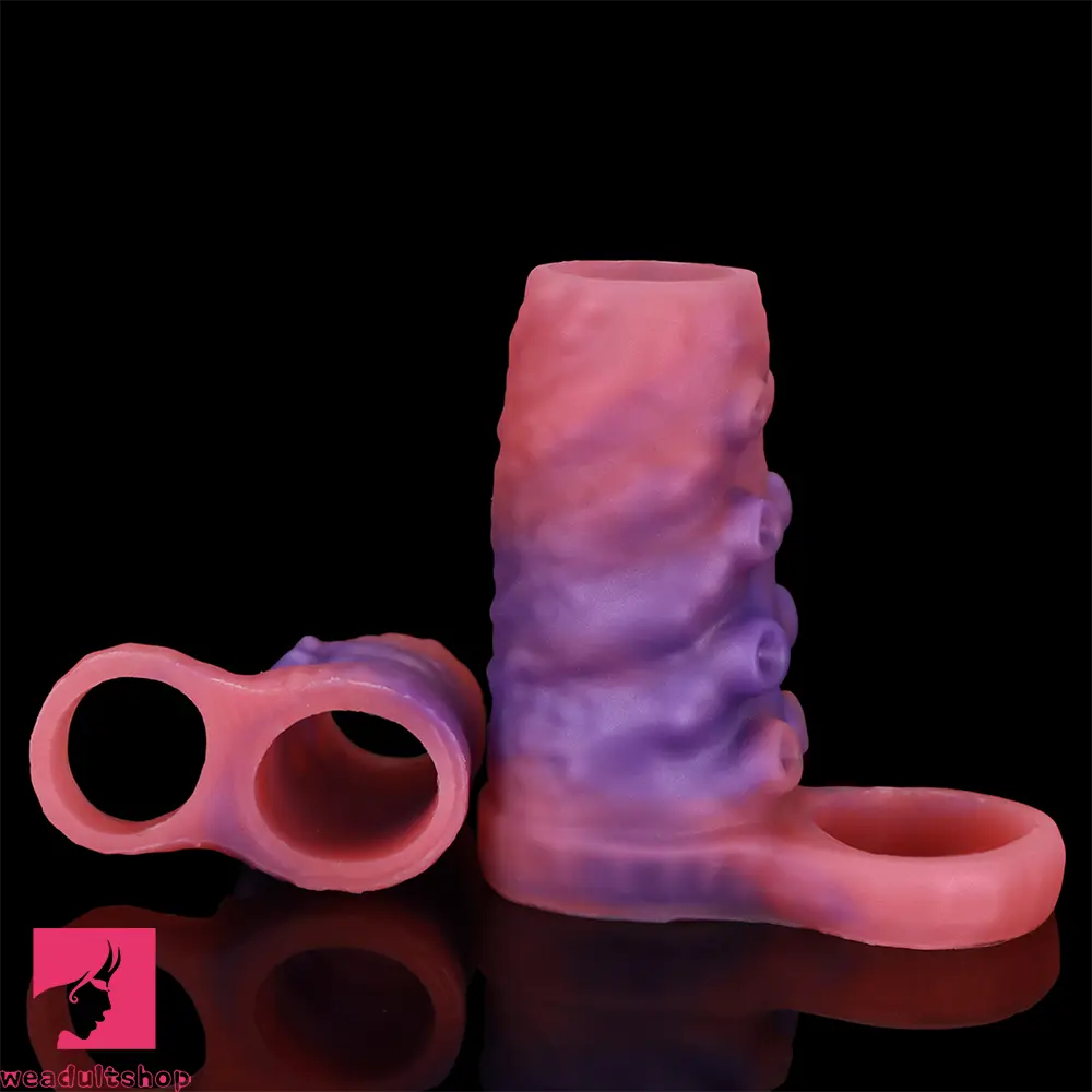 3.14in 4.13in 5.11in Tentacle Small Dildo Sleeve Adult Male Pornographic Tool