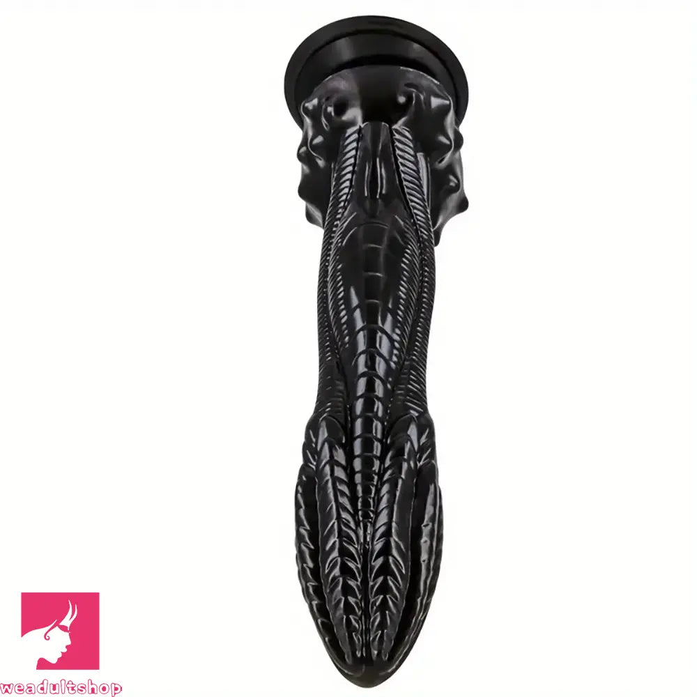 10.2in 12.4in Giant Pointed Penis Beast Animal Fantasy PVC Scales Dildo