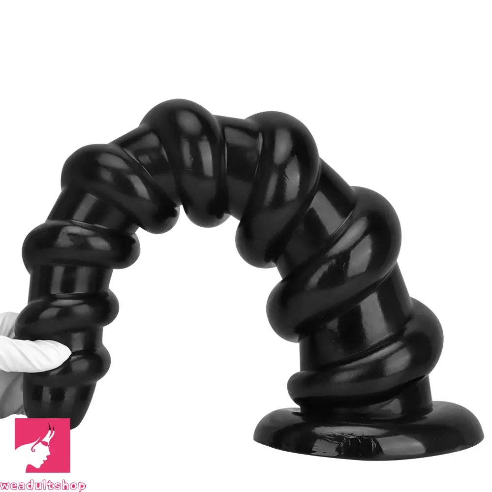 11.02in 13in 15.55in 17.32in 19.68in Super Long Huge Thread Butt Cock Dildo