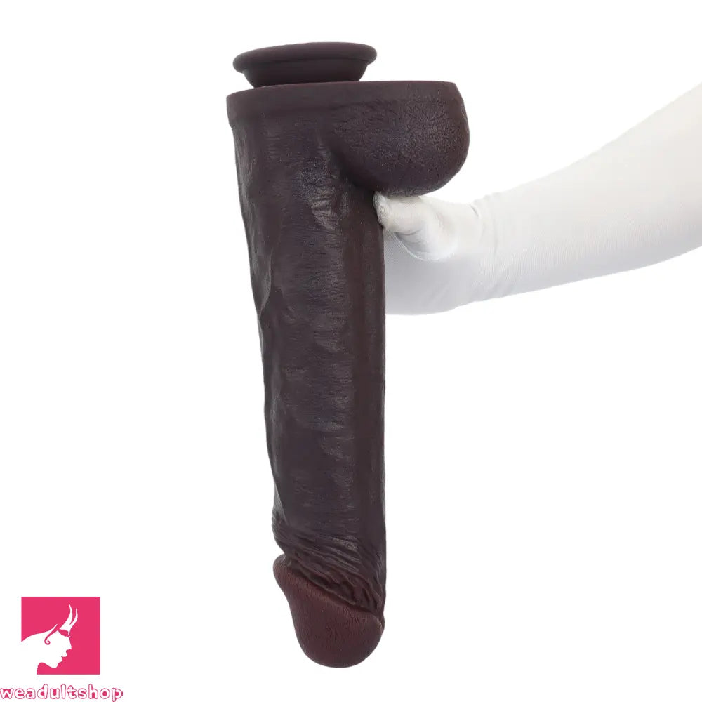 12.81in Huge Silicone Soft Cock Dildo Self-Pleasure Bar Adult Sensual Cock