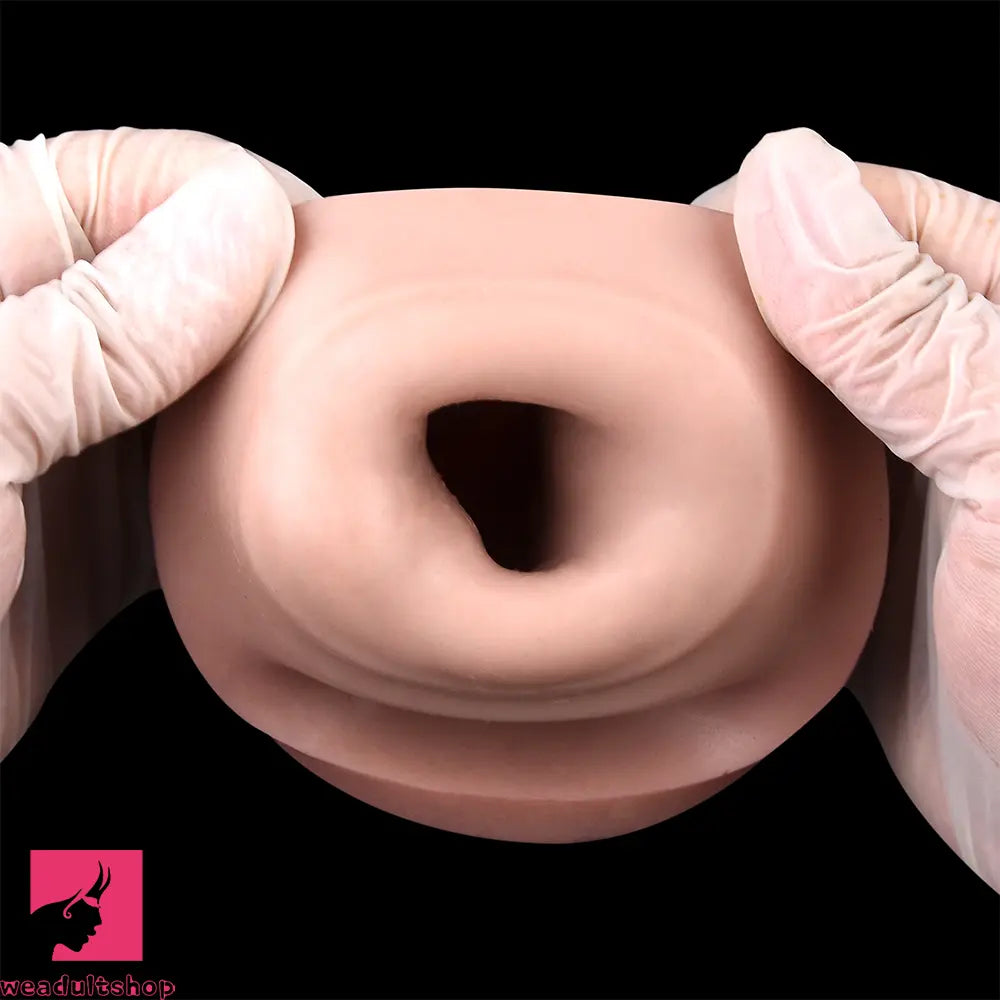 5.03in Strap on Penis Extender Cock Sleeve Liquid Silicone Anal Dildo