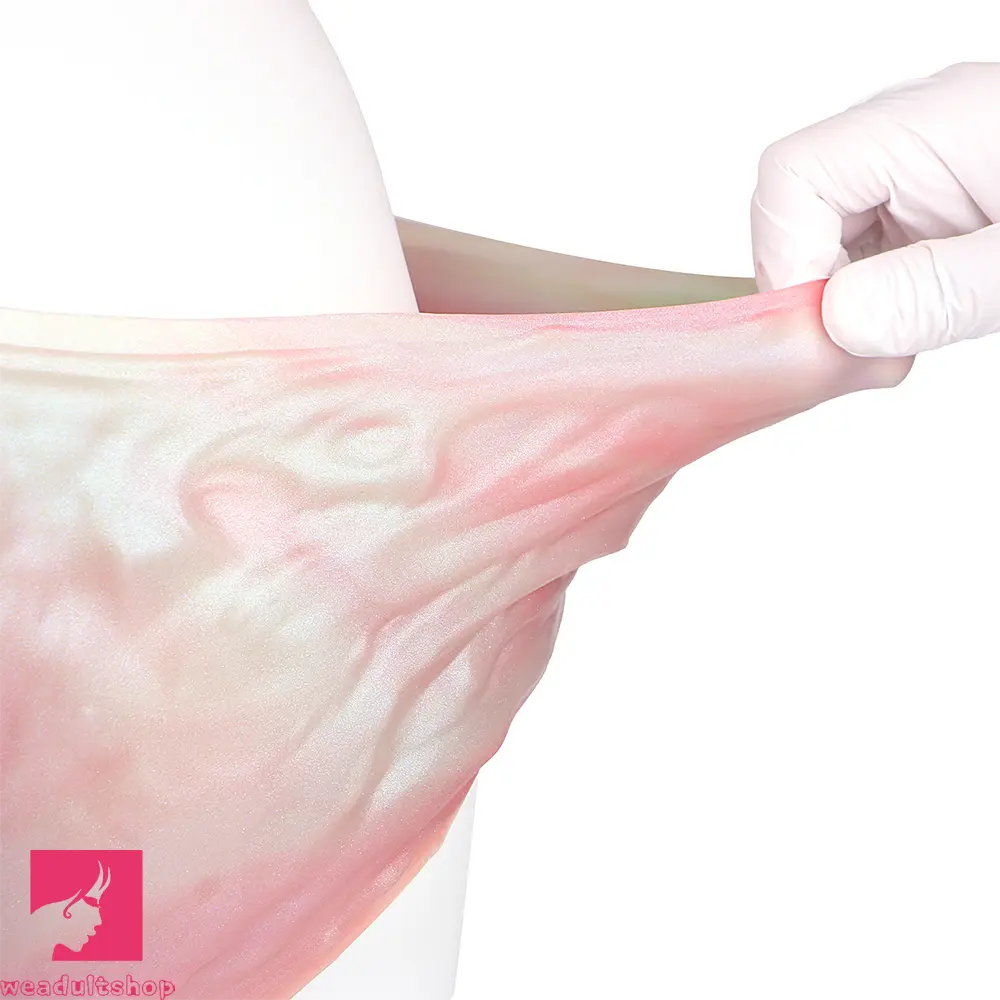 9.37in Spiked Odd Monster Strap on Dildo Silicone Soft Hollow Cock Dildo