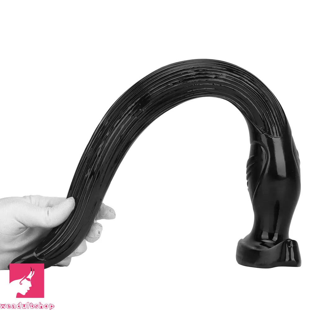 12.2in 16.14in 20.07in Black Super Long Large Out Anal Plug Cock Dildo