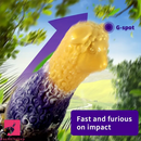 7.48in Novelty Sheep-Shaped Animal Male Receptacle Flexible Clit Dildo