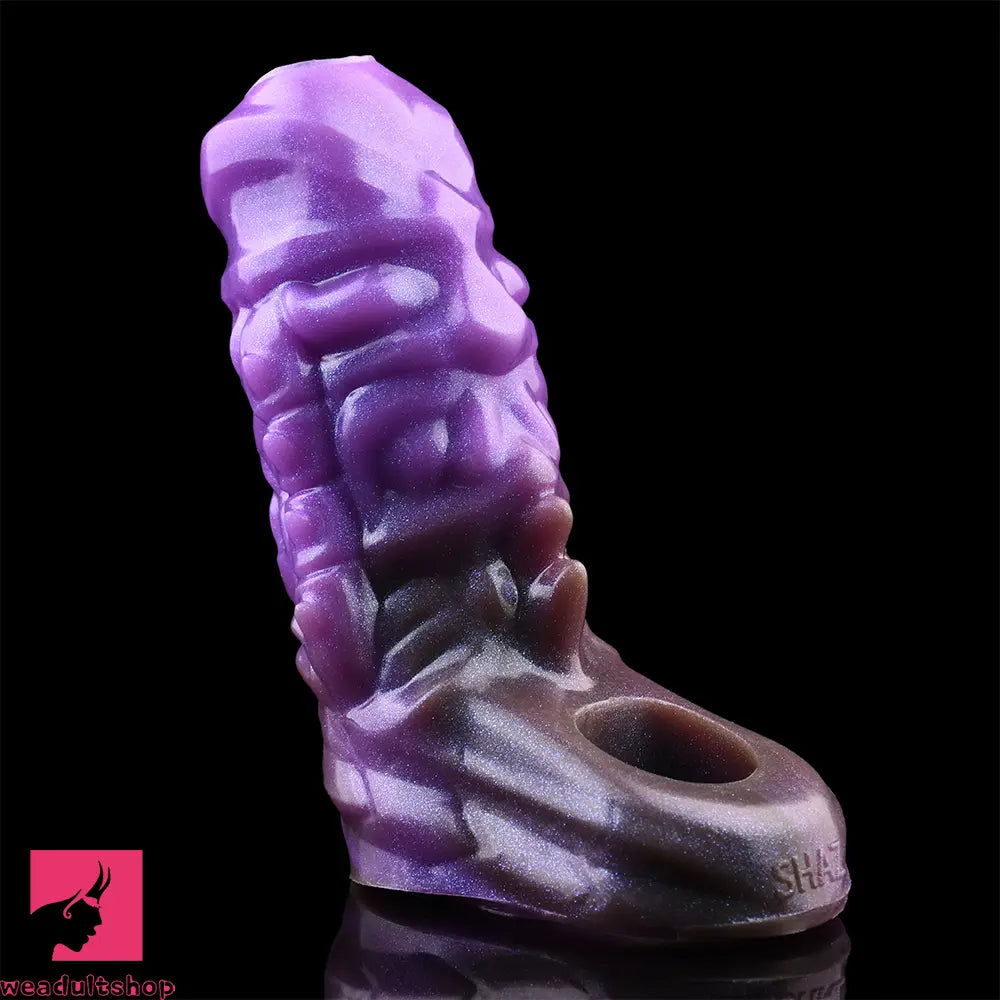 5.27in Dragon Beast Creature Fantasy Hollow Silicone Soft Dildo Sleeve