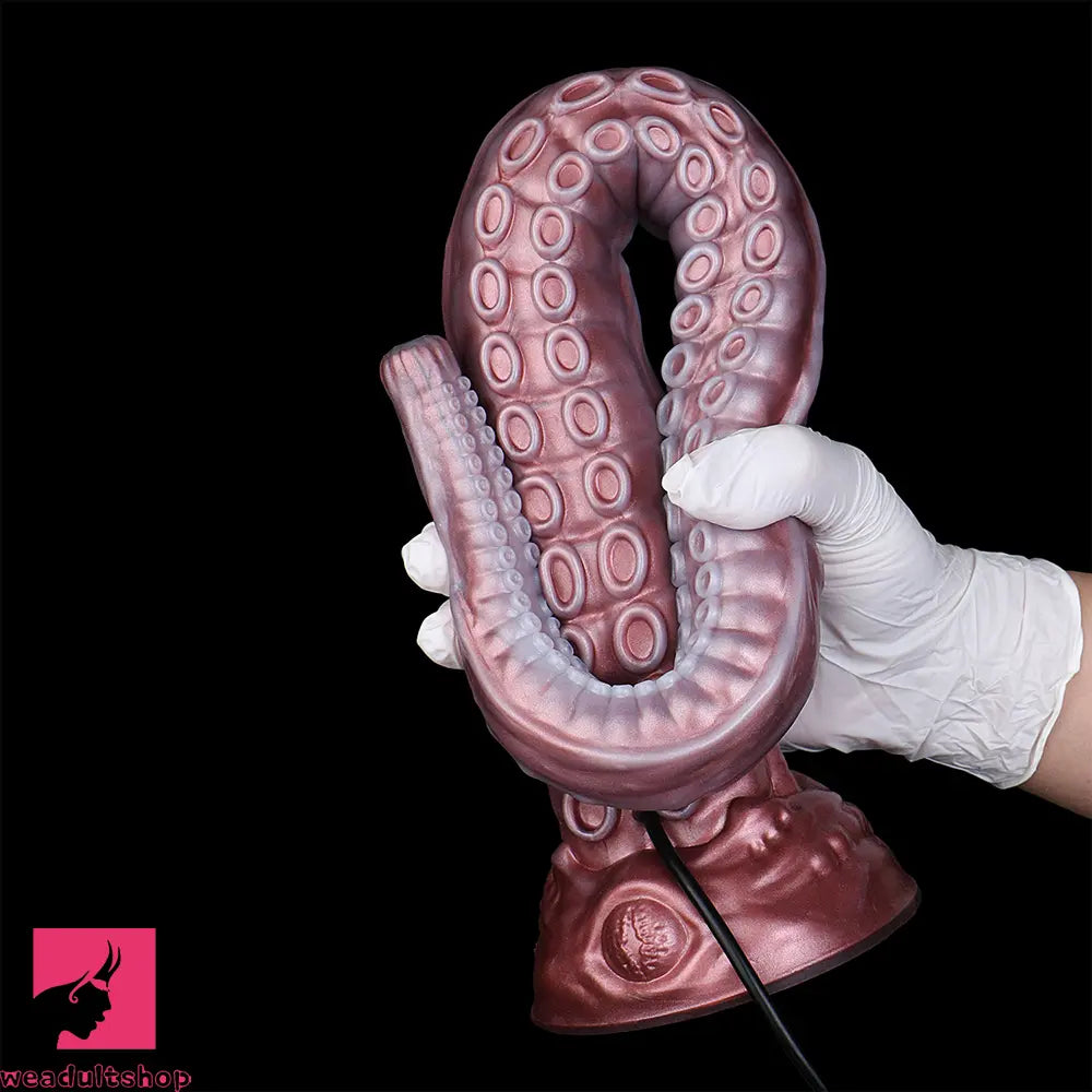 21.25in Deep Sea Endoscopy 3.0MP HD Camera 8 LEDs Soft Tentacle Dildo