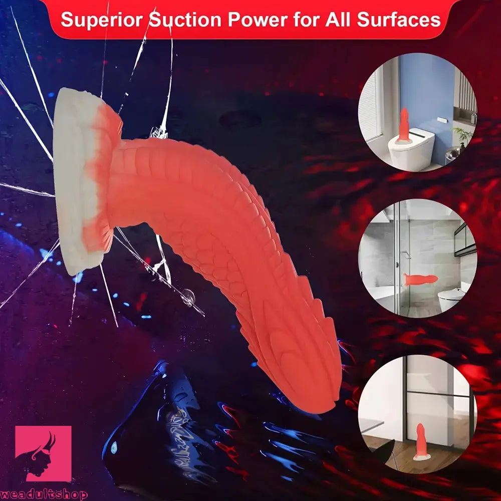 8in Monster Dragon Realistic Adult Odd Toy Dragon Silicone Fantasy Dildo