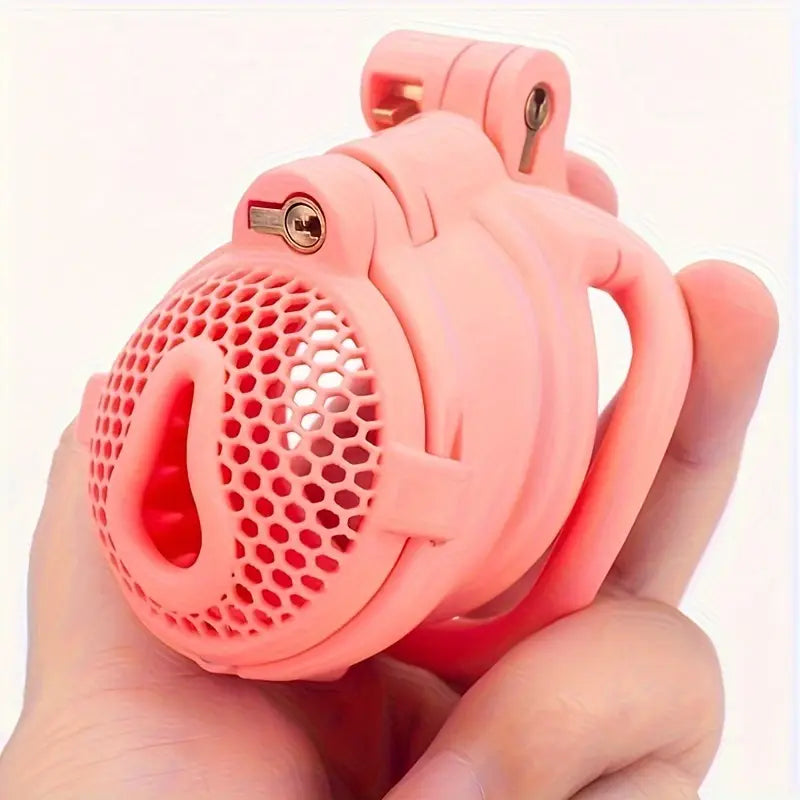 3D Printed Thorny Resin Chastity Cage Breathable Abstinence Chastity Cage