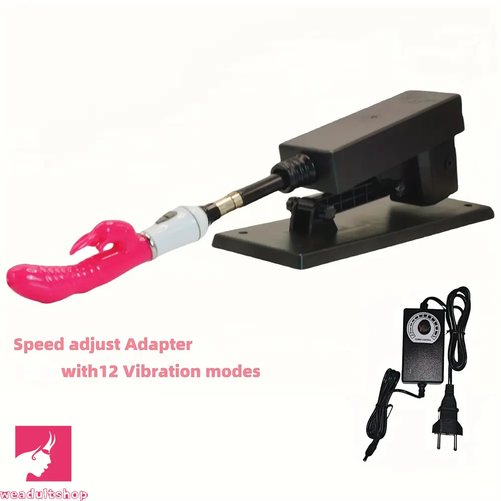 Fucking Stretch Pump Dildo Machine with-7-attachments-for-3-xlr-connector