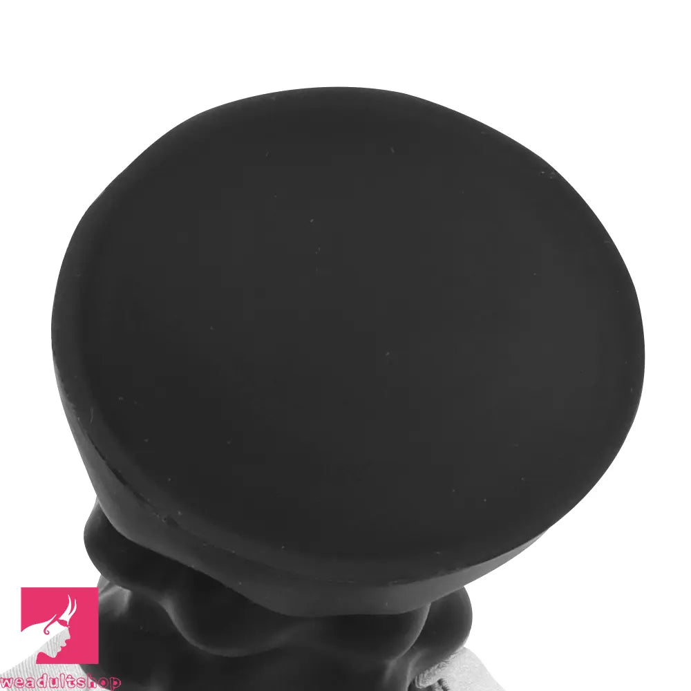 7.28in 9.44in 11.61in Black Big Fantasy Odd Silicone Soft Dildo For Sex Toy