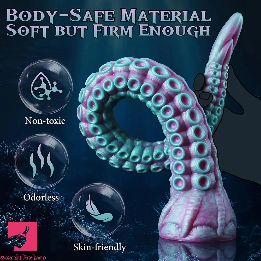 17.32in Monster Huge Long Vacation Penis Tentacle Anal Plug Dildo For Clit