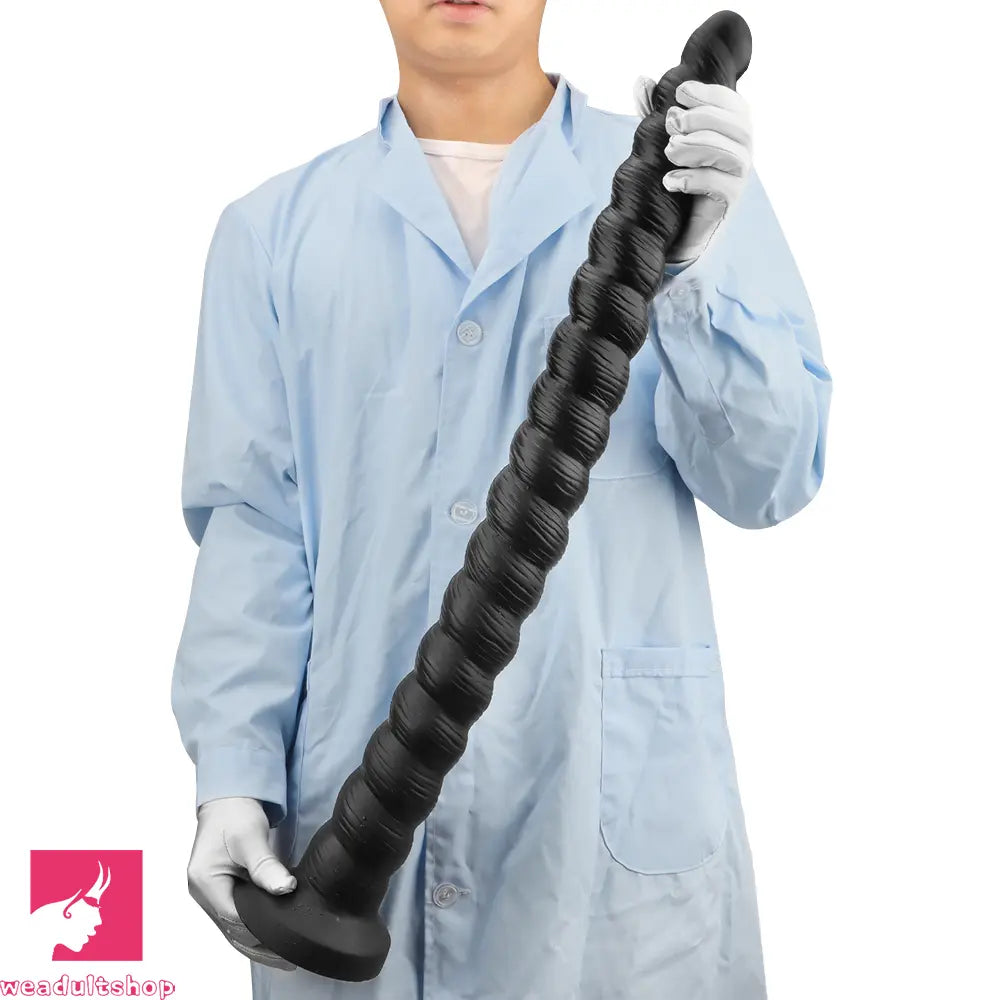 20.47in 26.37in Liquid Silicone Super Long Large Butt Plug Dildo For Sex