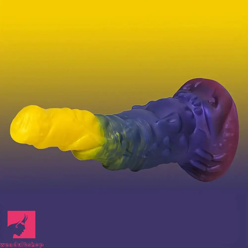 7.67in 8.85in Monster Creature Silicone Soft Dildo For G Spot Masturbator