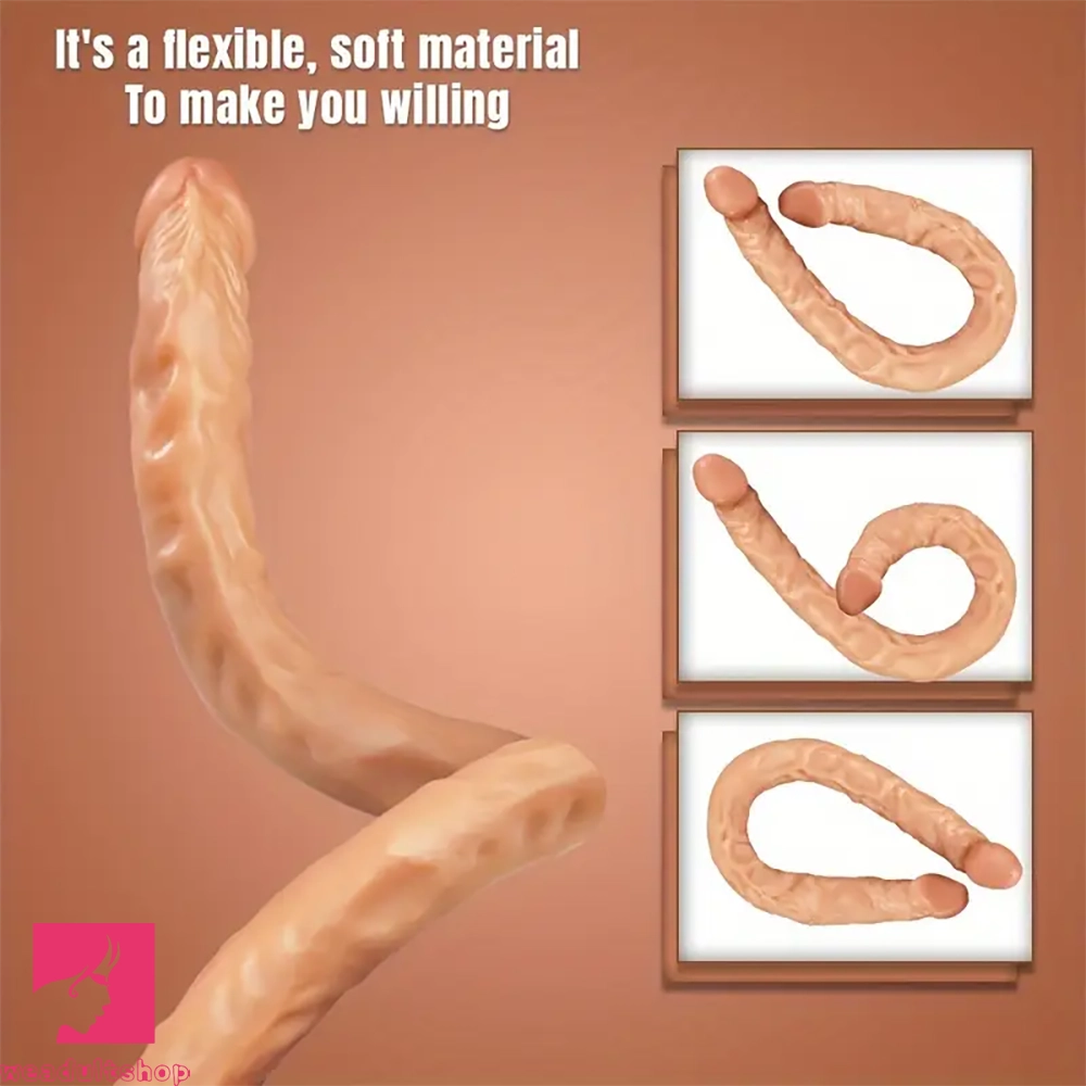 16.53in Realistic Double-Ended Dildo Adult Sex Toy For Lesbian Women