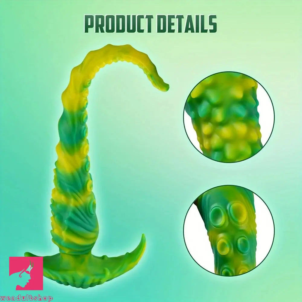 13.78in 17.72in Realistic Long Tentacle Octopus Anal Dildo For G Spot & Clit