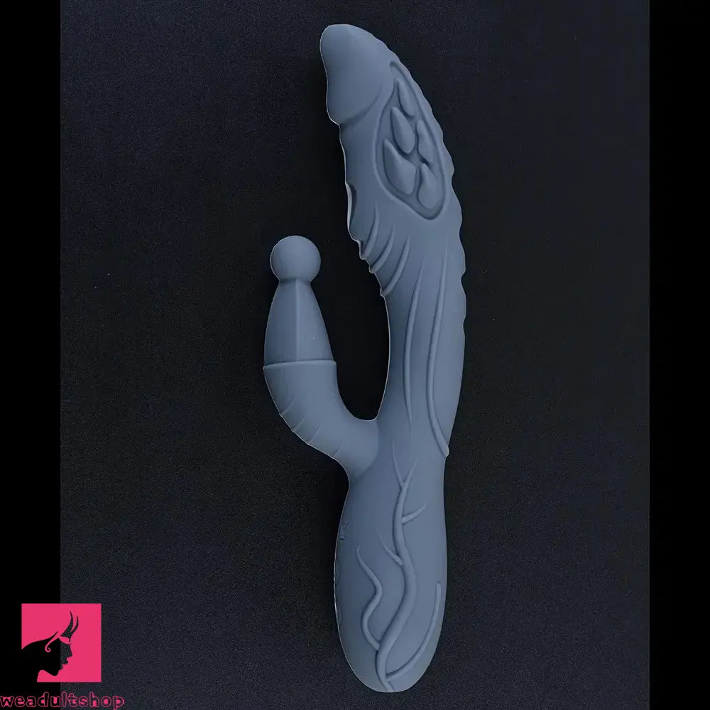 8.07in 7 Colors Vaginal Rods Liquid Silicone Female Soft Dildo With Handle