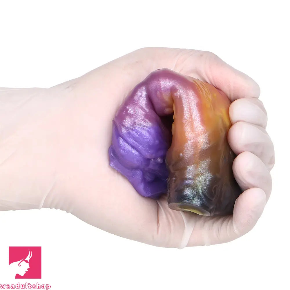 4.76in Ecan Dragon Fantasy Silicone Soft Dildo Sleeve Penis Extender