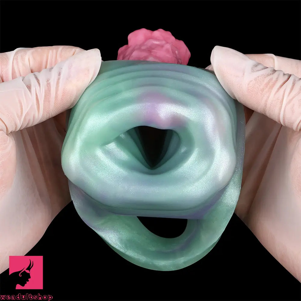 4.68in Crimson Sprout SHAZ-3015 Fantasy Hollow Dildo Sleeve Extension